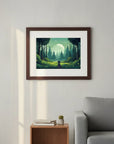 Dog in Nature Prints - different sizes