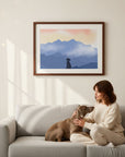 Dog in Nature Prints - different sizes