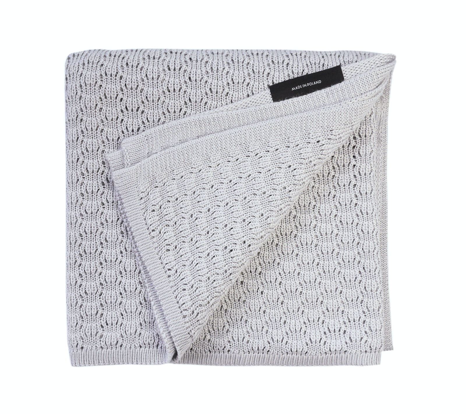 Lightweight Bamboo Viscose Baby Blanket - Breathable, Antibacterial & UV Protective - 90x90 cm Cellular Knit for Spring/Summer by Lullalove UK at brixbailey.com