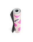 Yoga Mat | 6mm Thick | Pink | Non-Slip | Eco Friendly | Yune Yoga | Titania-3