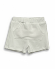 Lightweight Ribbed Cotton Pocket Shorts