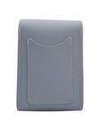 Handmade Leather Festival Phone Bag - Lilac Grey