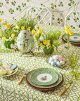 Lily's Green Bamboo Grove Tablecloth