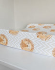 Anti-Roll Wedge Changing Mat - Lion Print