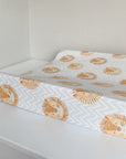 Anti-Roll Wedge Changing Mat - Lion Print