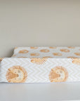 Anti-Roll Wedge Changing Mat - Lion Print