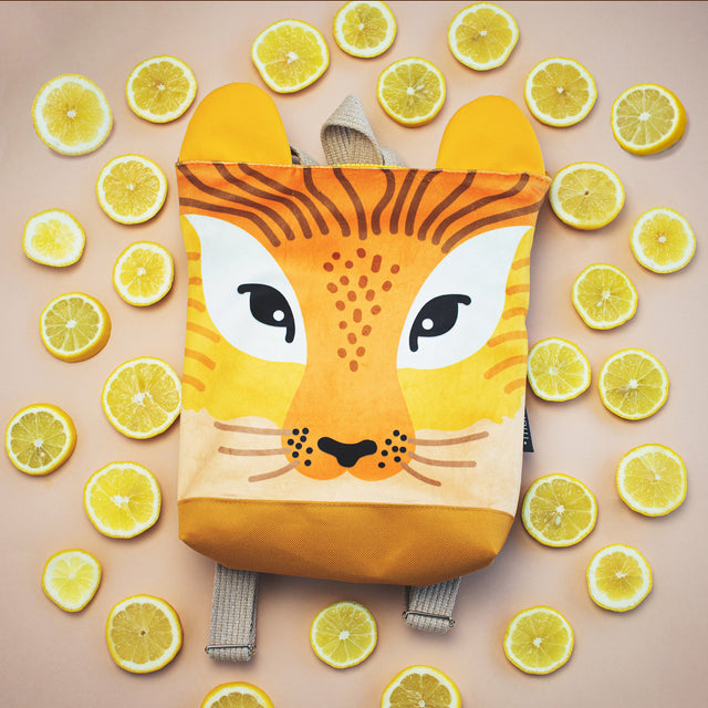 Fun Lion Design Kids Backpack – Stylish &amp; Spacious by Muni at www.brixbailey.com