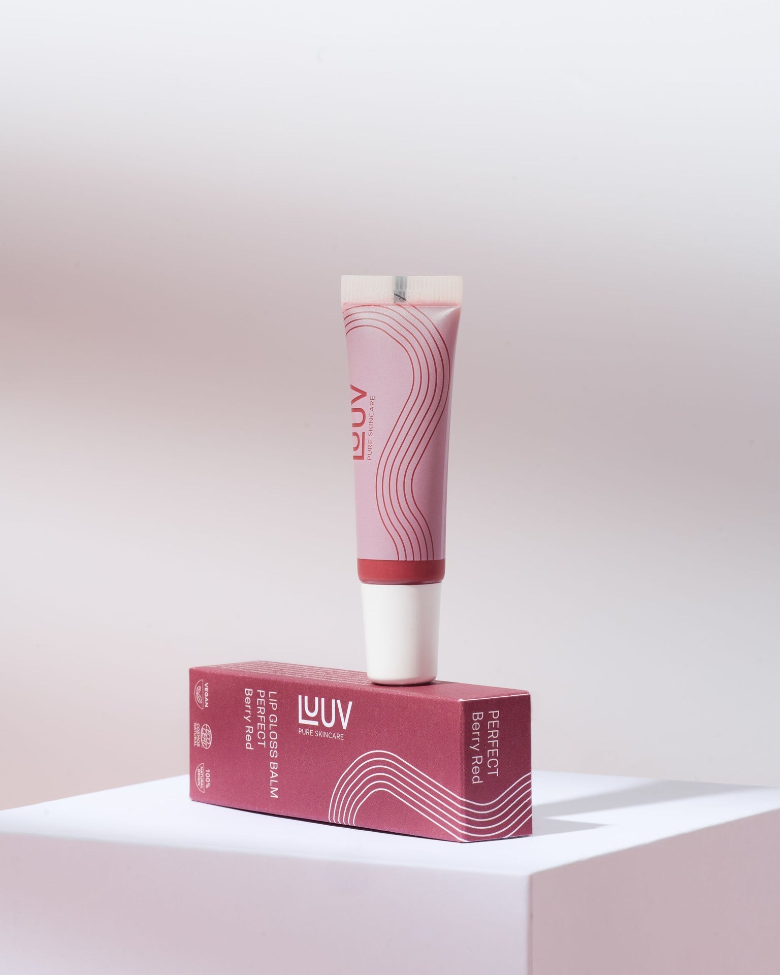 LUUV Lip Gloss Balm - Eco-Friendly & Vegan Lip Care with Natural Oils and Waxes by LUUV at www.brixbailey.com