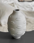 Lip Vase - Modern Abstract Decorative Ceramic Flower Centerpiece Vase-5