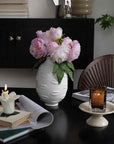 Lip Vase - Modern Abstract Decorative Ceramic Flower Centerpiece Vase-1