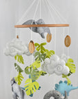 Little Dino Land Cot Mobile