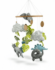 Little Dino Land Cot Mobile