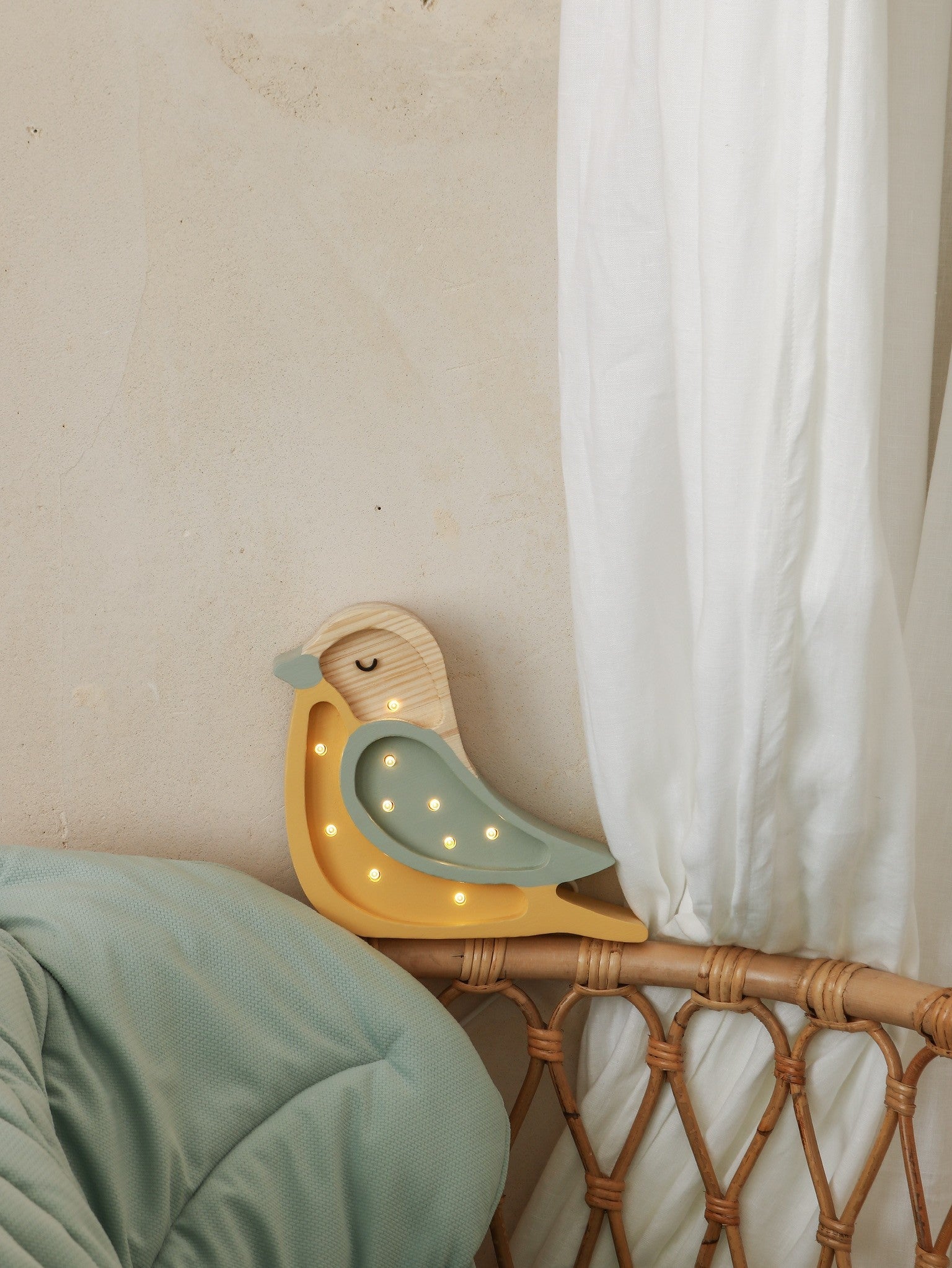 Bird Mini Lamp for a Gloriously Gentle Bedtime Glow