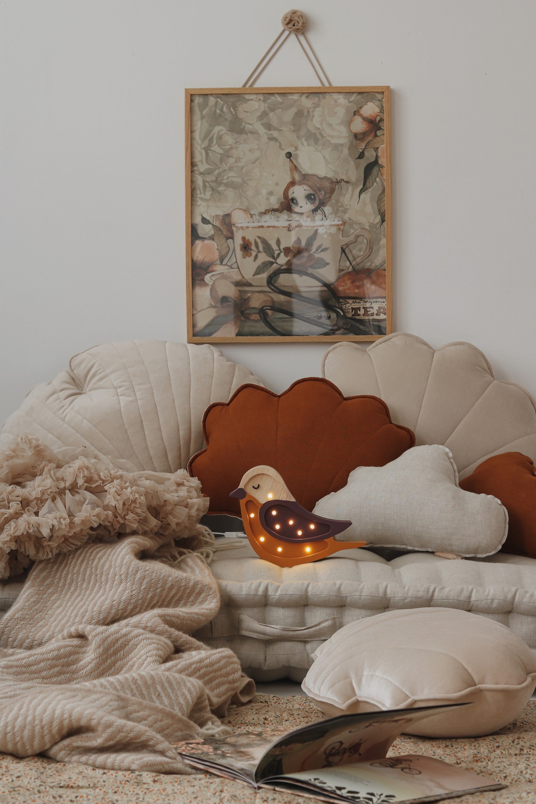 Bird Mini Lamp for a Gloriously Gentle Bedtime Glow