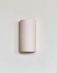 Curve Ceramic Wall Sconce in Extra Matte White