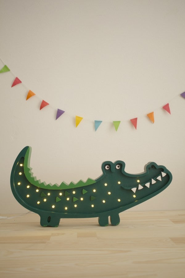 Crocodile Night Light for Kids Bedrooms