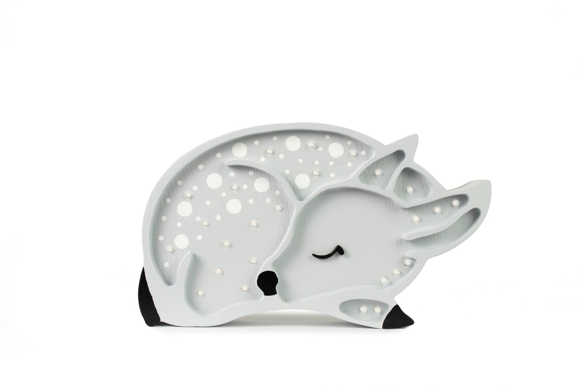 Deer Shaped Wooden Night Light for Children
