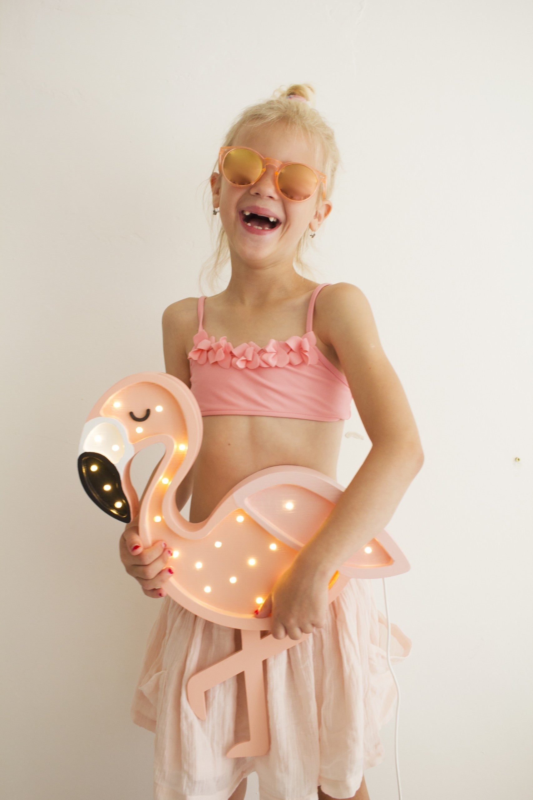 Flamingo LED Night Light for Kids Bedroom