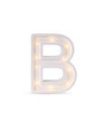 Letter B Pinewood Night Light