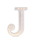 Letter J Night Light Lamp with Gentle Glow