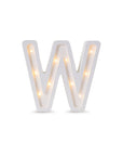 Letter W Night Light for Children’s Bedroom