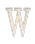 Letter W Night Light for Children’s Bedroom