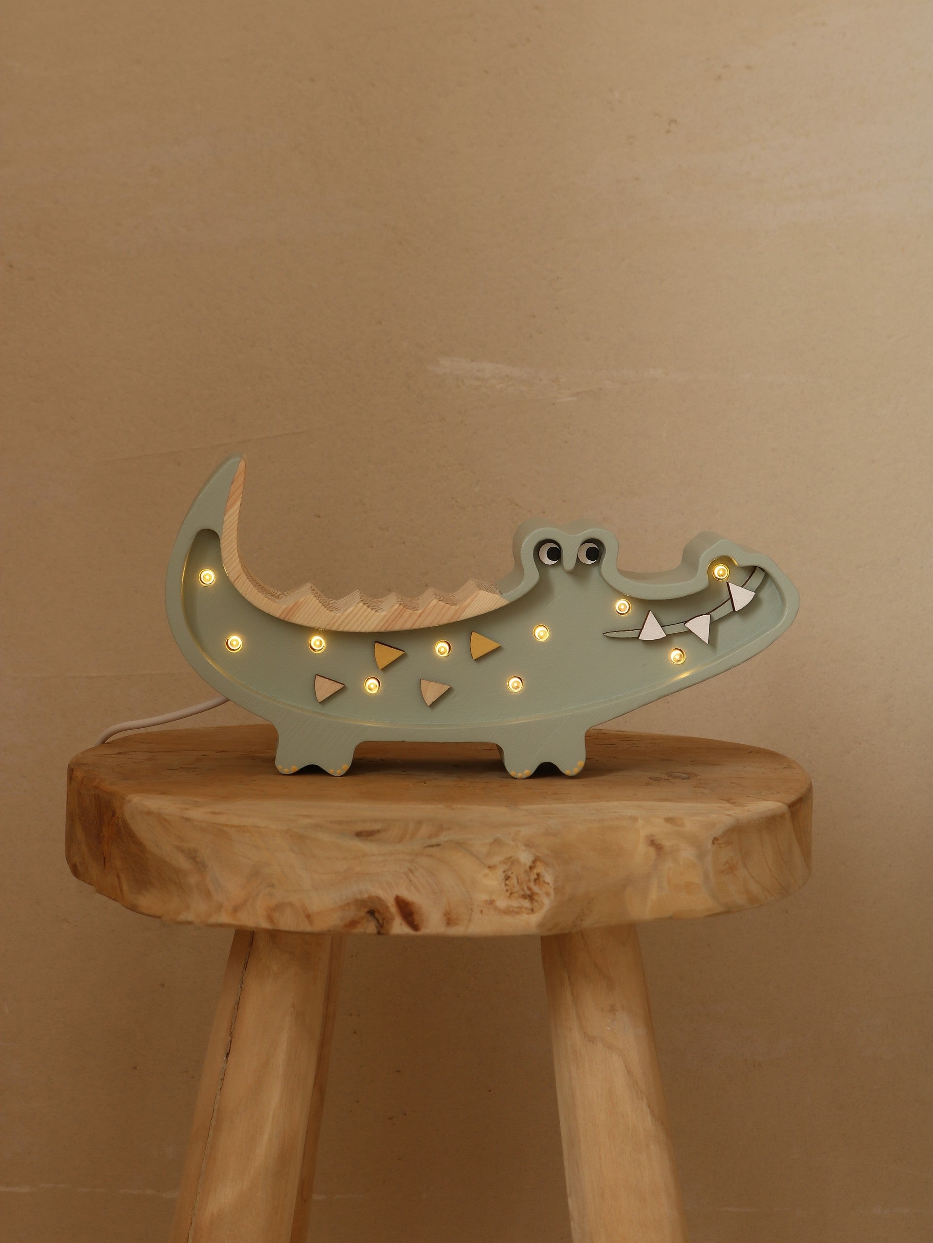 Mini Crocodile Kids Table Lamp