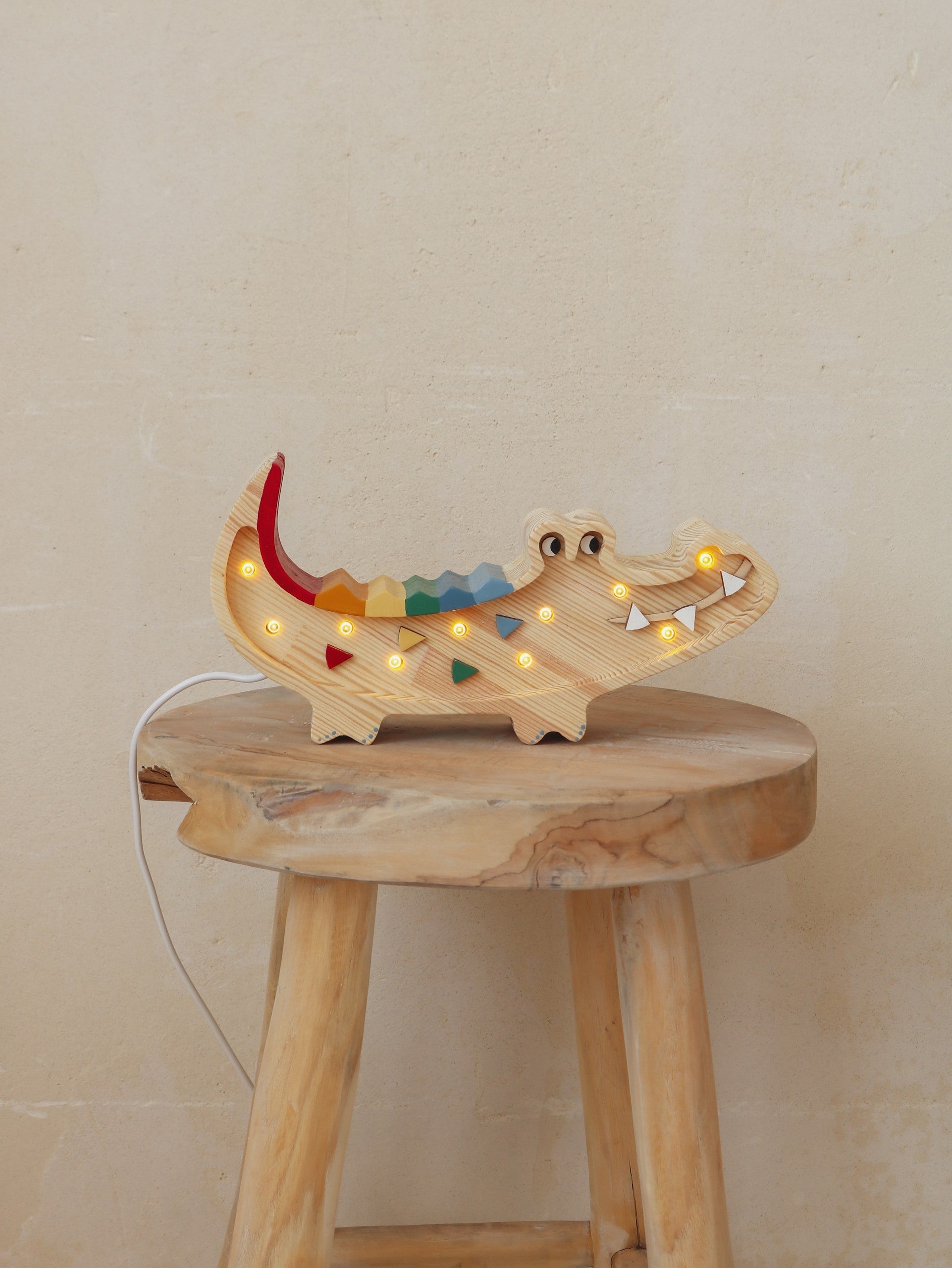 Mini Crocodile Kids Table Lamp