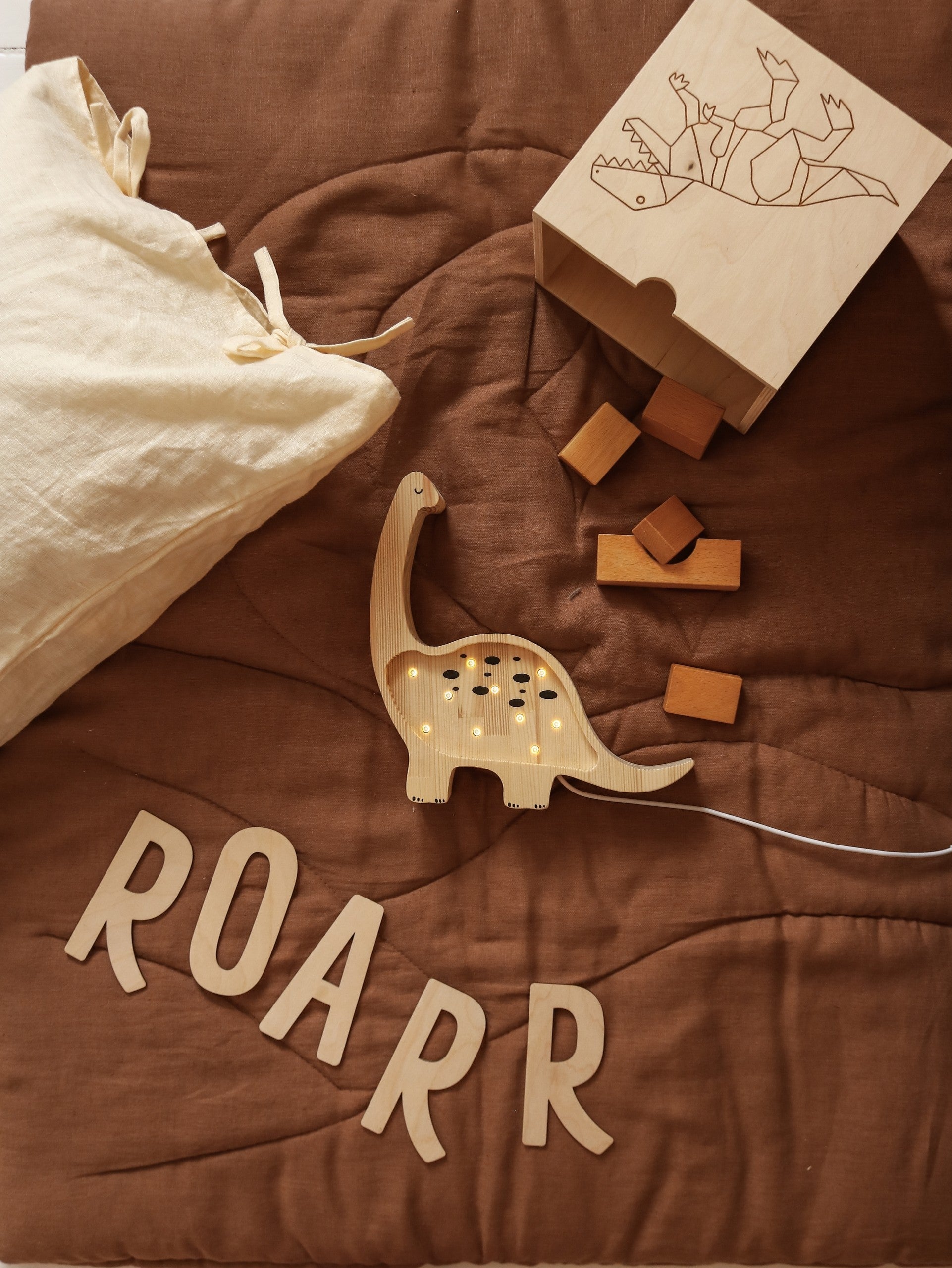 Mini Dinosaur Lamp for Kids Room