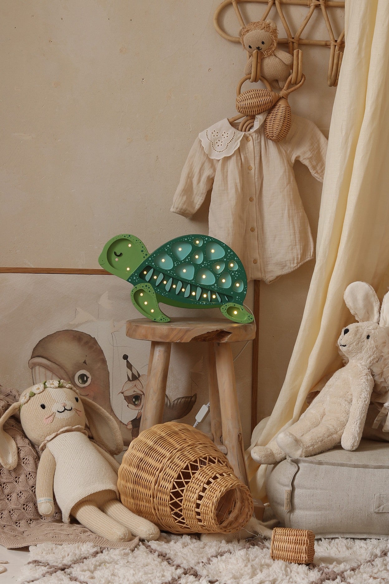 Turtle Night Light for Children&#39;s Bedroom
