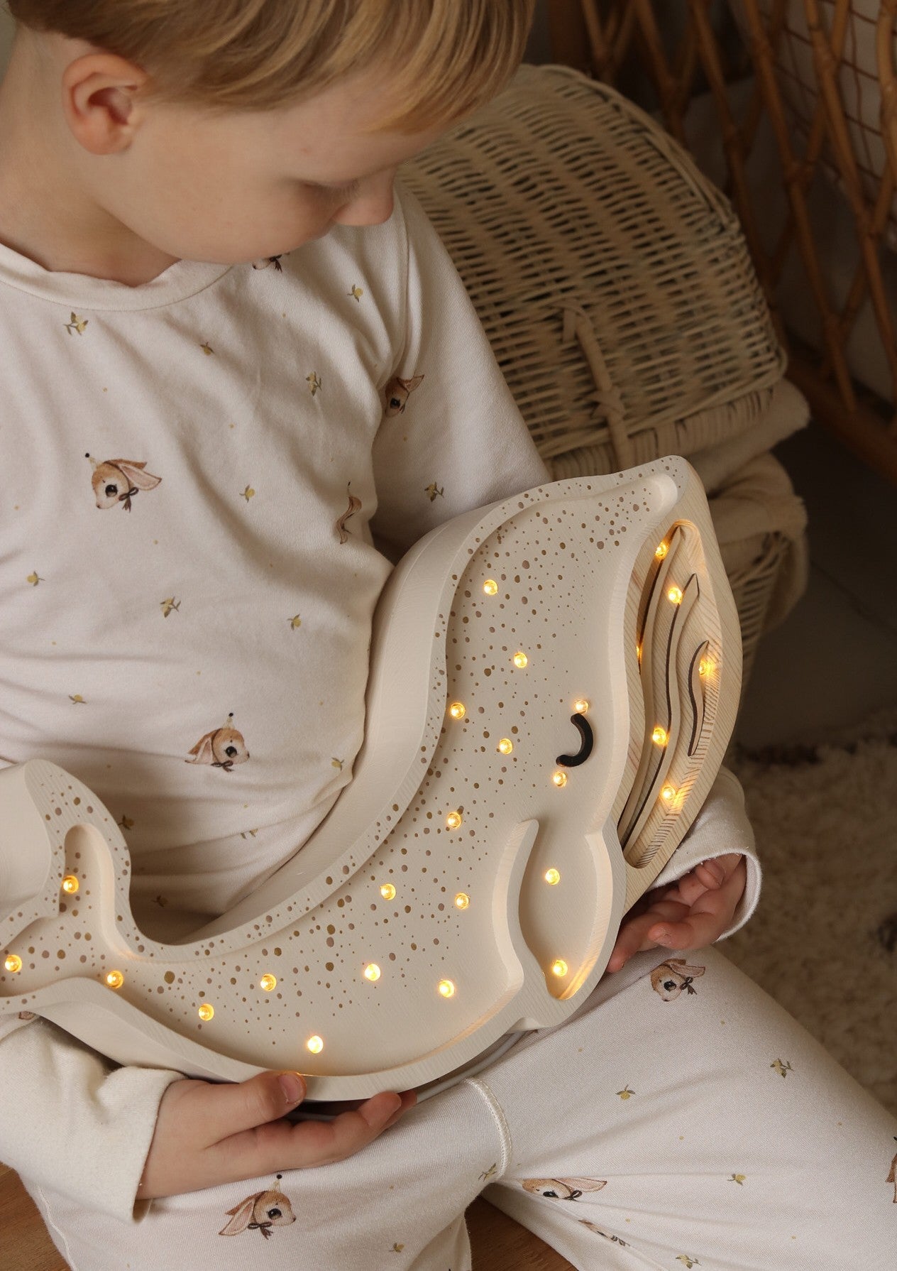Whale Night Light Companion for Children