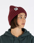 Little My Chunky Burgundy Beanie