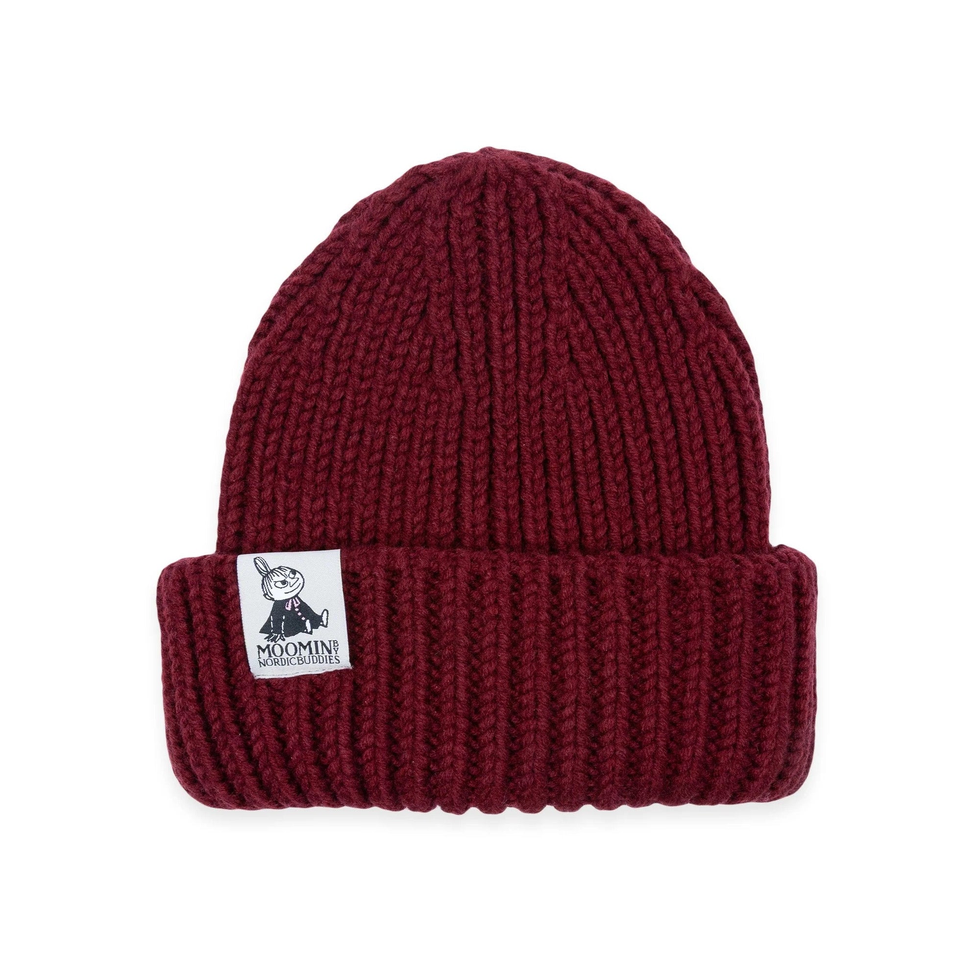 Little My Chunky Burgundy Beanie
