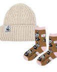 Little My Love Beanie and Sock Set