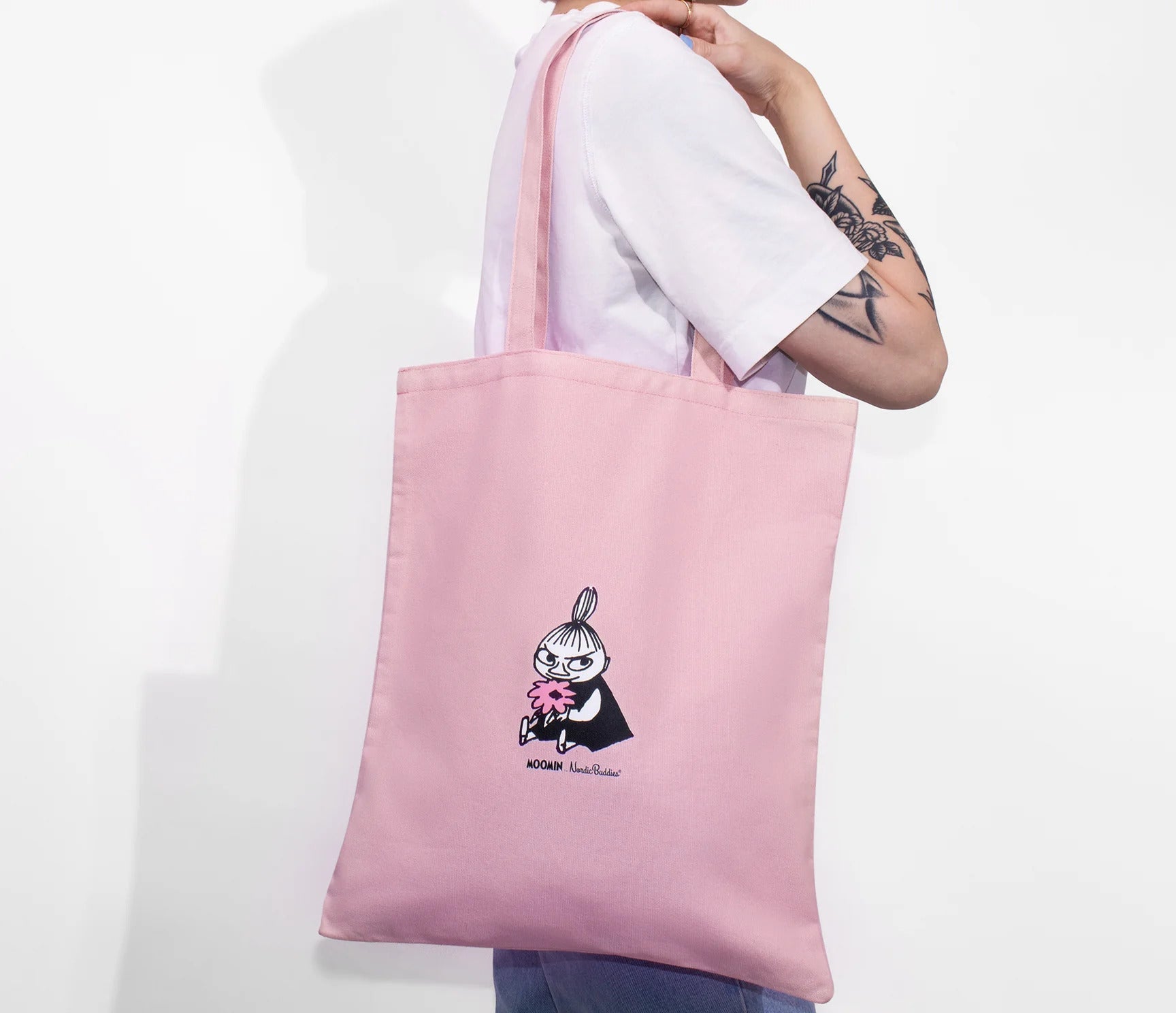Official Moomin Bag – Ethical &amp; Sustainable Pink Tote by Moomin by NordicBuddies at www.brixbailey.com