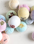 12 Natural Bath Bombs Gift Box with Essential Oils