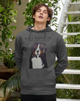 Stay Warm with Your Personal Giant Furry Therapist – Bernese Mountain Dog Hoodie!