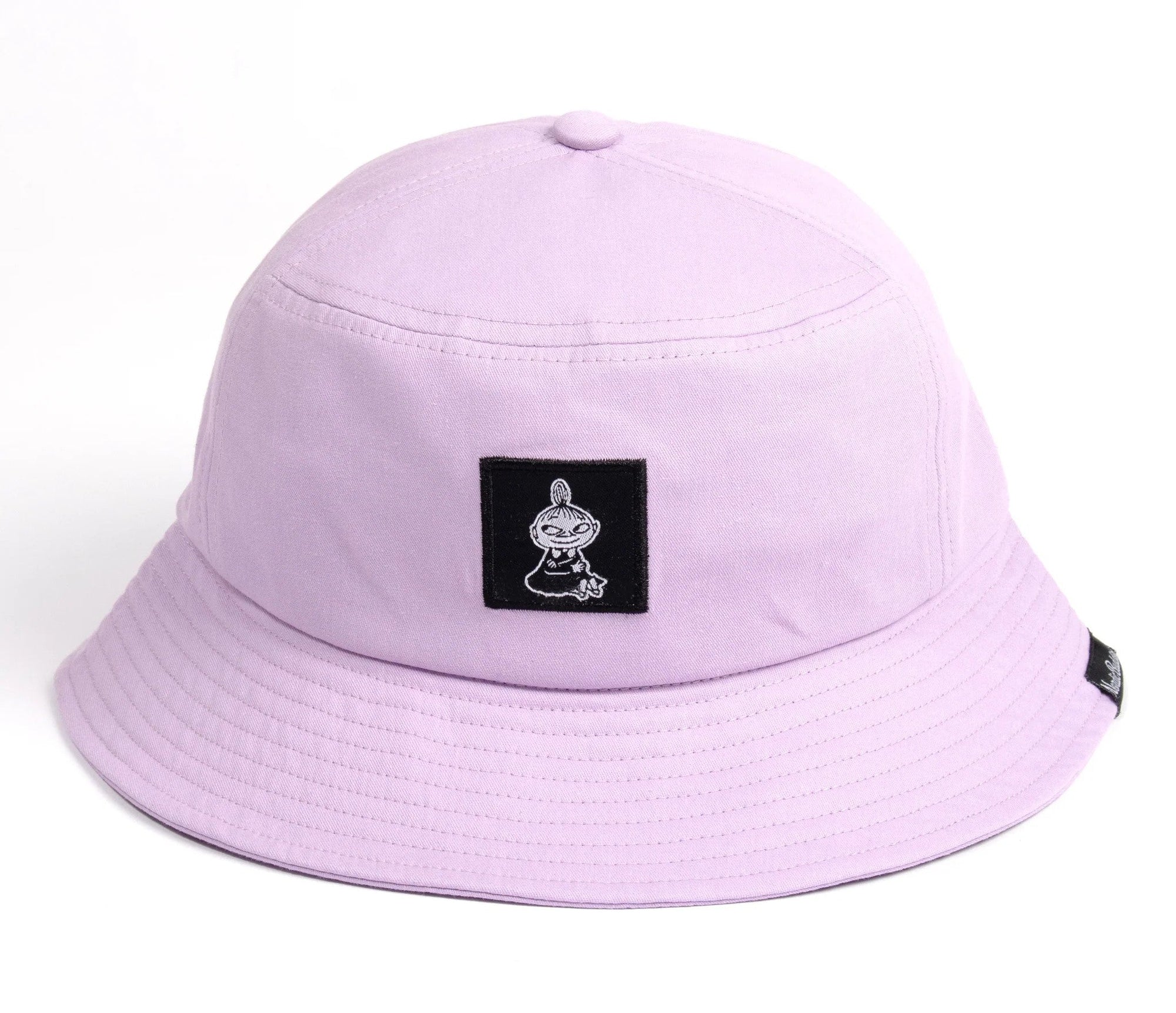 Lilac Cotton Bucket Hat with Little My Design