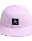 Lilac Cotton Bucket Hat with Little My Design