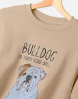 Bulldog Grit: Furry Road Drill Men’s Crewneck Sweatshirt for the Bold!