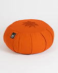 Yoga Studio GOTS Organic Cotton Round Lotus Zafu Buckwheat Cushion