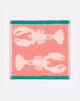 Lobsters Organic Cotton Towels (Pink)