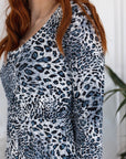 Petite Leopard Print Dress – Flattering Fit with Pockets | Skater Style