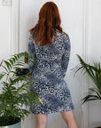 Petite Leopard Print Dress – Flattering Fit with Pockets | Skater Style