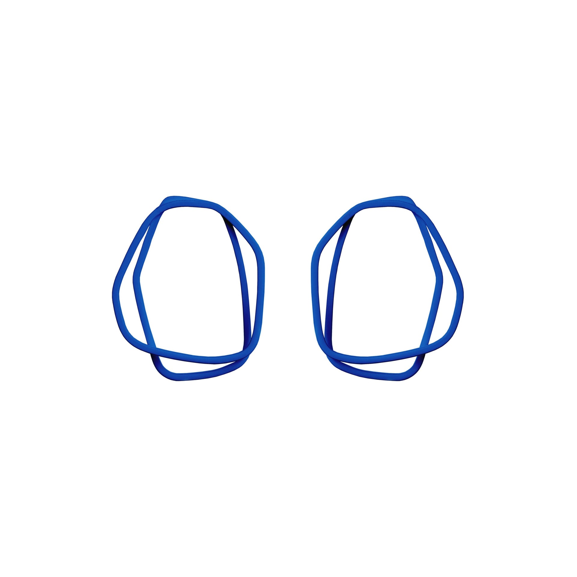 LOOPS Organic Shaped Colorful Earrings - Lightweight &amp; Handcrafted by Lisa Kroeber by Lisa Kroeber Jewellery at www.brixbailey.com