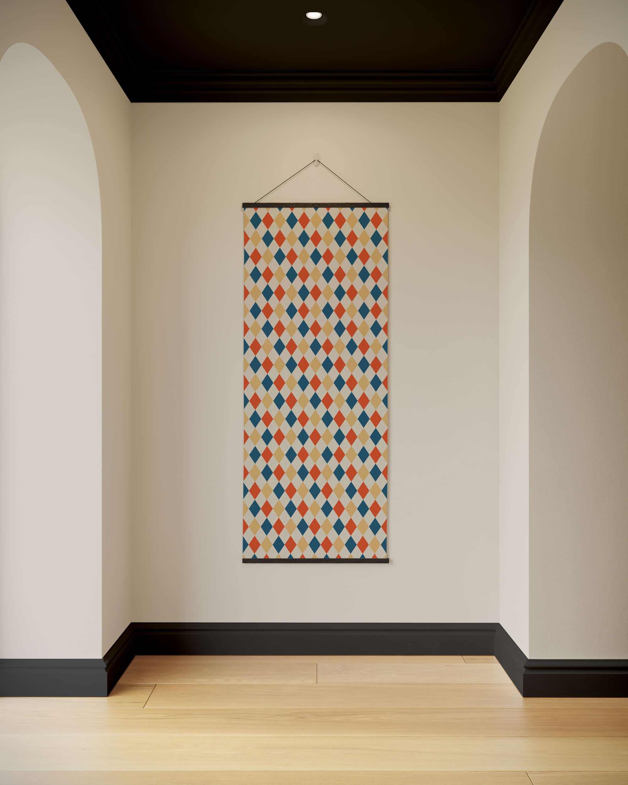 Harlequin Pattern Tapestry