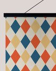 Harlequin Pattern Tapestry