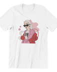 Unisex Organic Cotton T Shirt with Love Bites Illustration