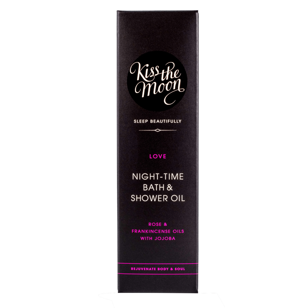 LOVE NIGHT-TIME BATH &amp; SHOWER OIL | Relax with Rose &amp; Frankincense
