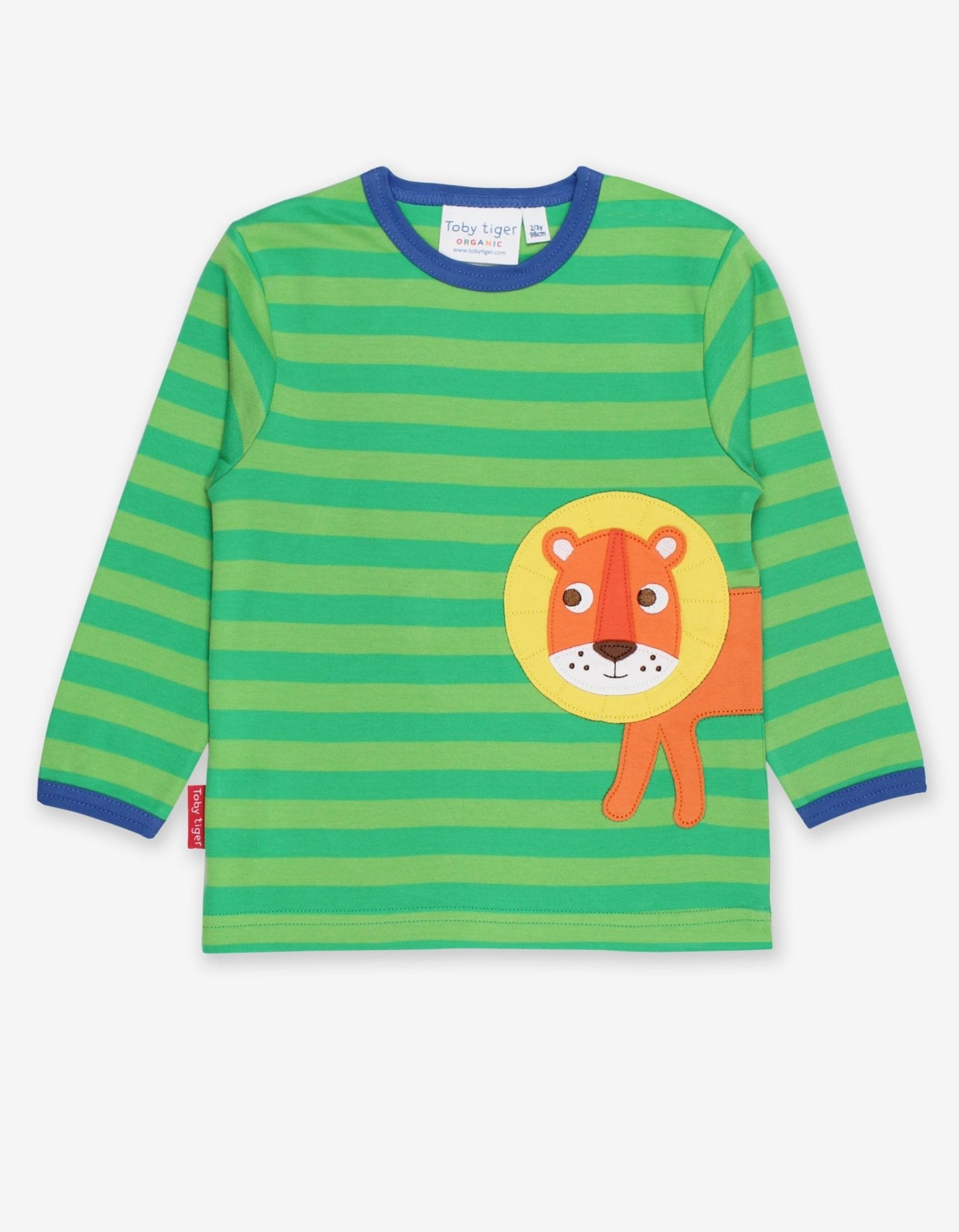 Premium Organic Cotton Lion King Long Sleeve Shirt with Playful Jungle Design and Snap Buttons for Easy Dressing by Toby Tiger at brixbailey.com
